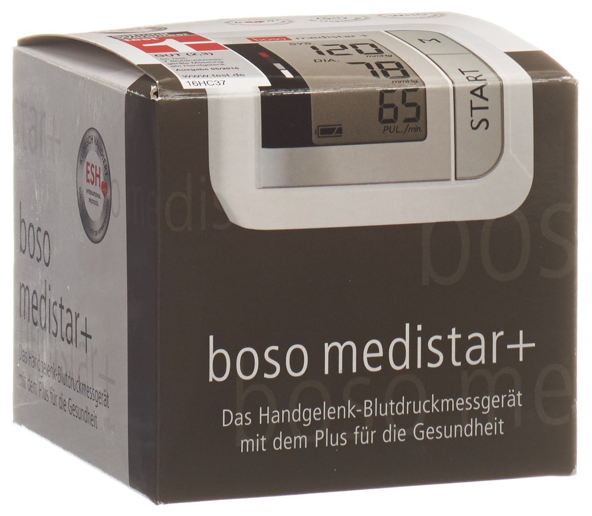 boso Medistar+ Blutdruckmessgerät fürs Handgelenk (1 Stk)