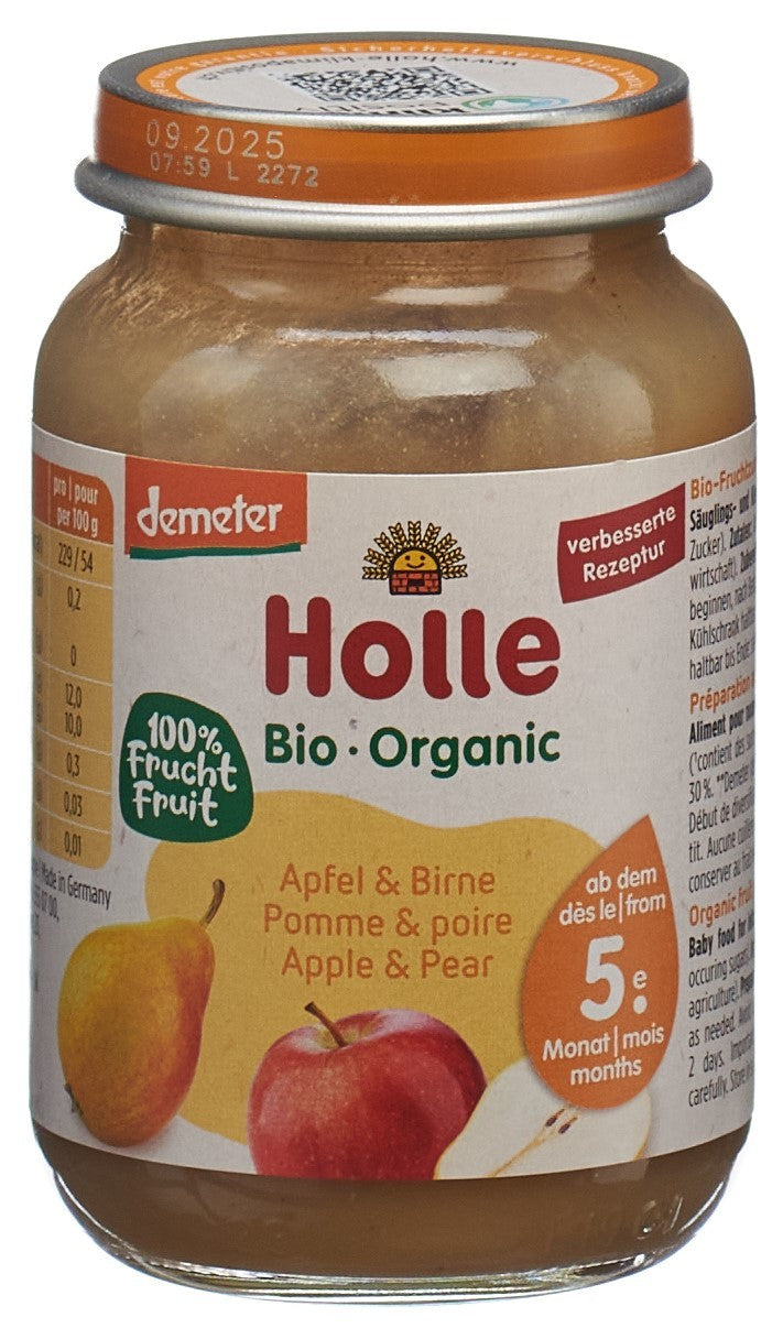 Holle Apfel & Birne (190g)