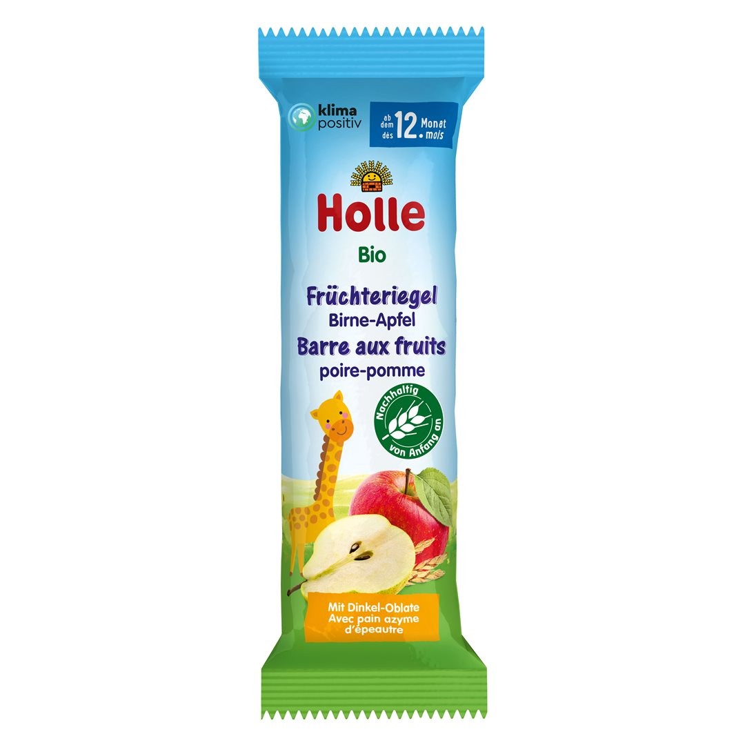 Holle Früchte Riegel Apfel Birne Bio (25g)