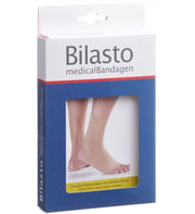 Bilasto Fussgelenkbandage Ferse offen beige M (1 Stk)