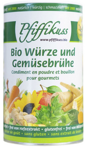 Pfiffikuss Bio Würze und Gemüsebrühe (250g)