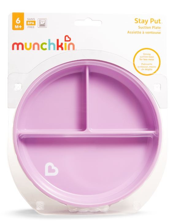 munchkin Teller mit Saugnapf Stay Put (1 Stk)