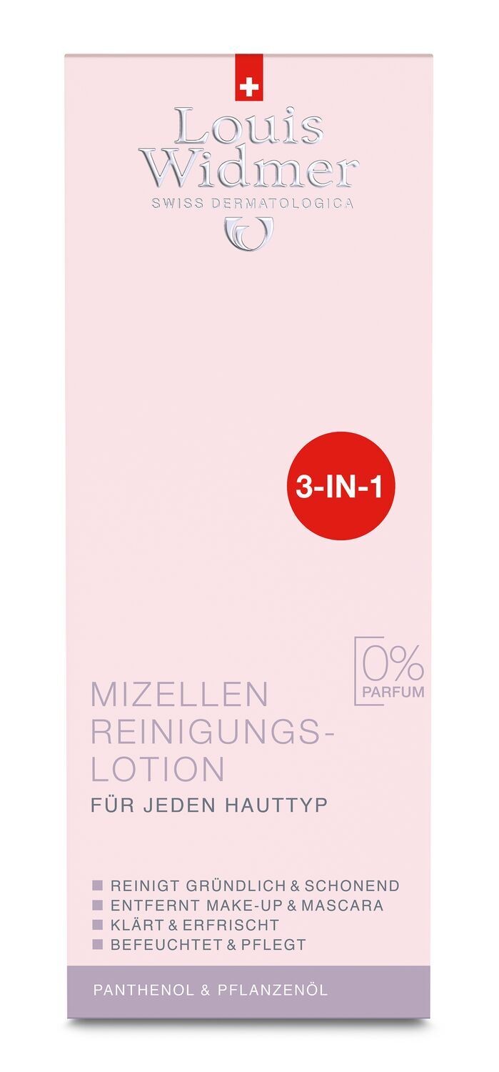 Louis Widmer Mizellen Reinigungslotion Unparfümiert (200ml)