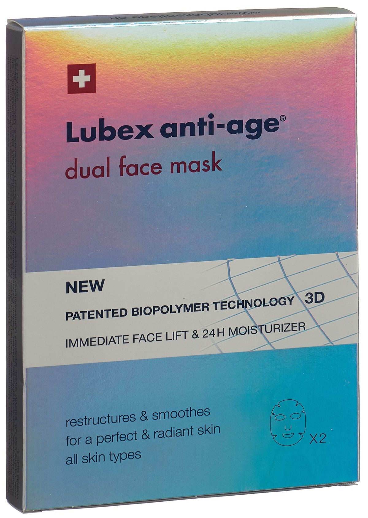 Lubex anti-age dual face mask (2 Stk)
