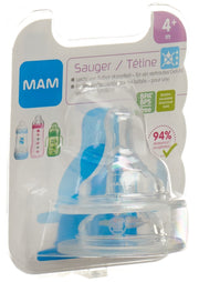 MAM Sauger tropffrei 4+m (2 Stk)