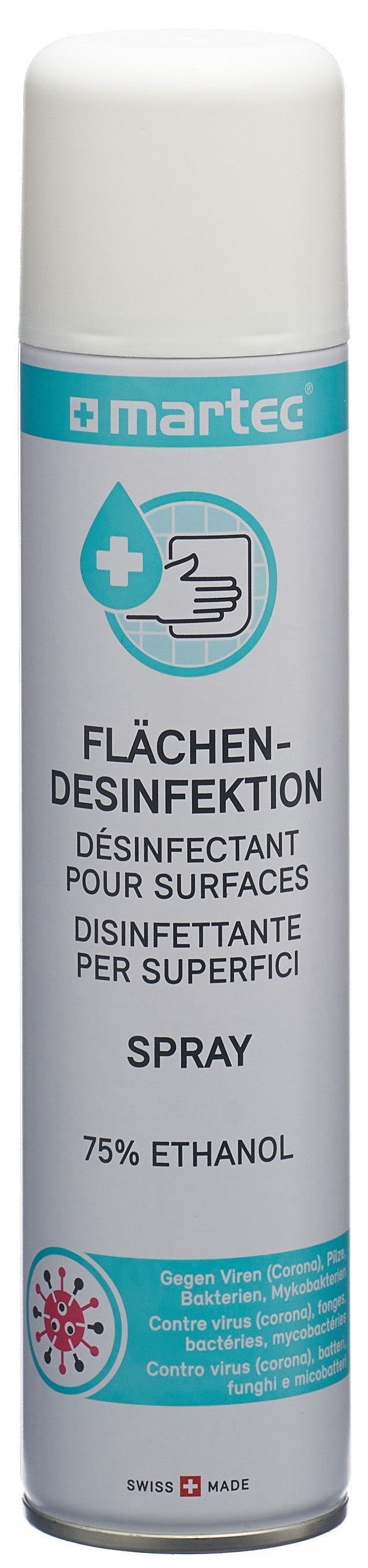 martec Flächen-Desinfektion Aeros Spray (300ml)