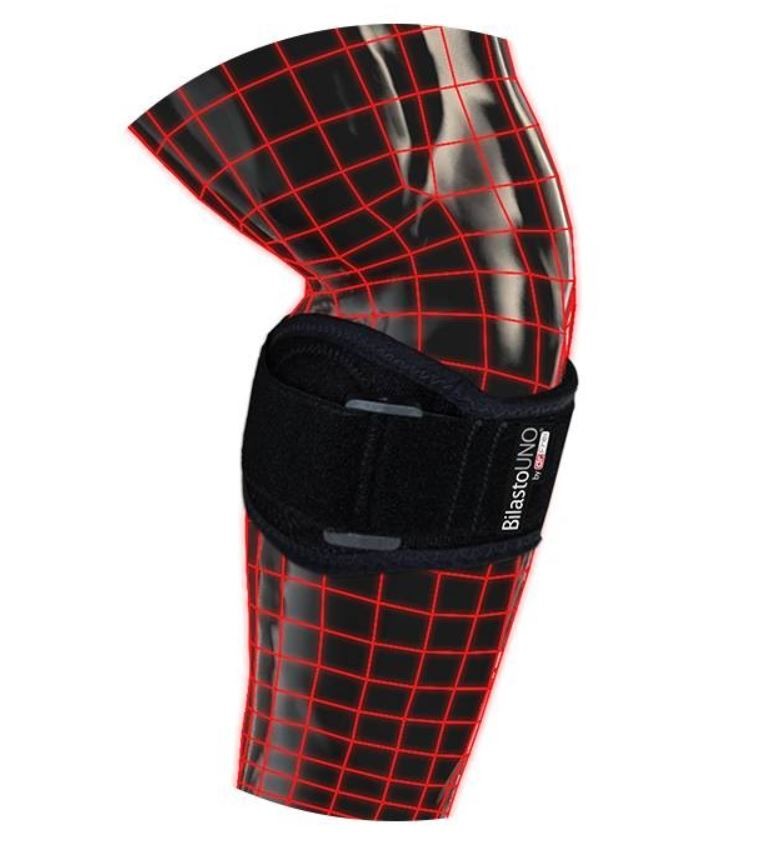Bilasto Uno Tennis-Golfarm-Bandage mit Velcro S-XL (1 Stk)
