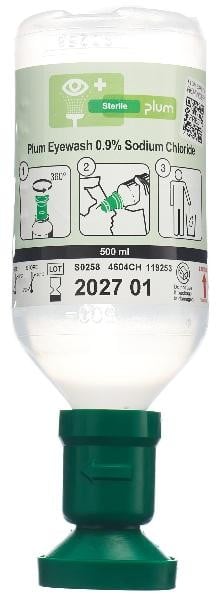 plum Augenspülung NaCI 0.9% (500ml)