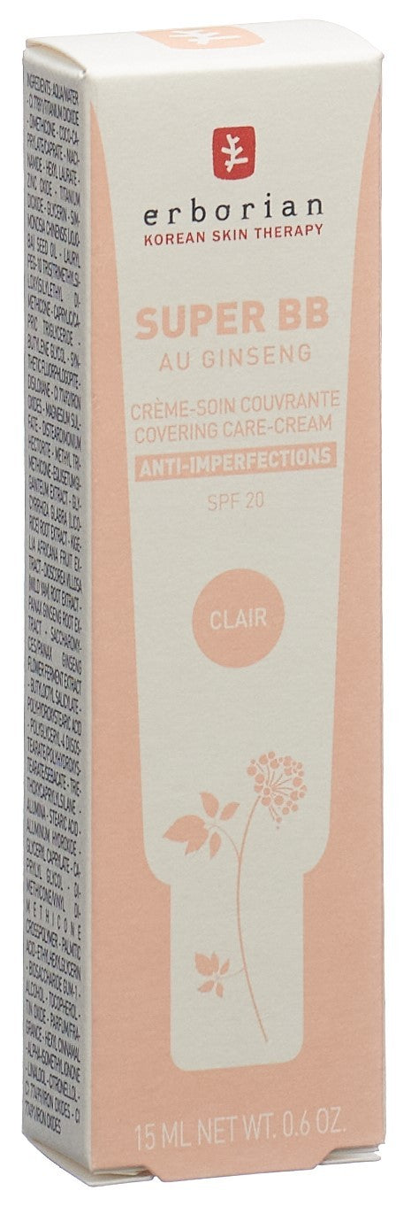 erborian KOREAN SKIN THERAPY Super BB Creme Clair (15ml)