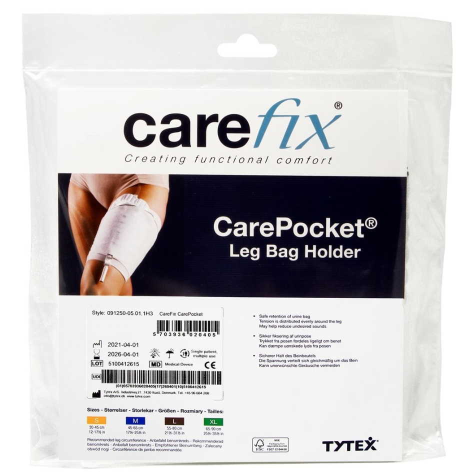 Carefix Beinbeutelfixierung 30-45cm S (1 Stk)
