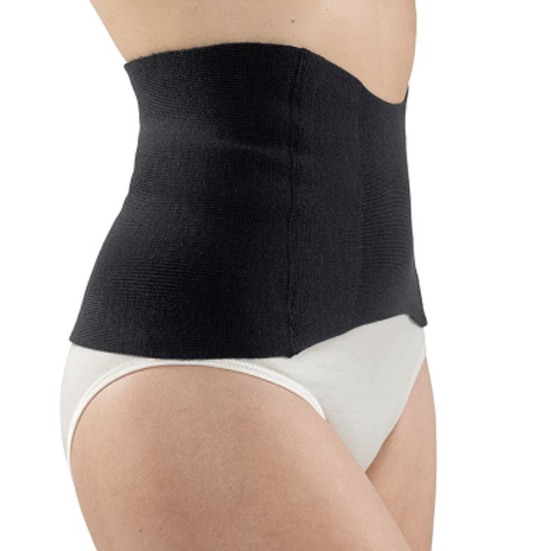 Eusana Nierenwärmer anatomisch Seide/Wolle schwarz M (1 Stk)