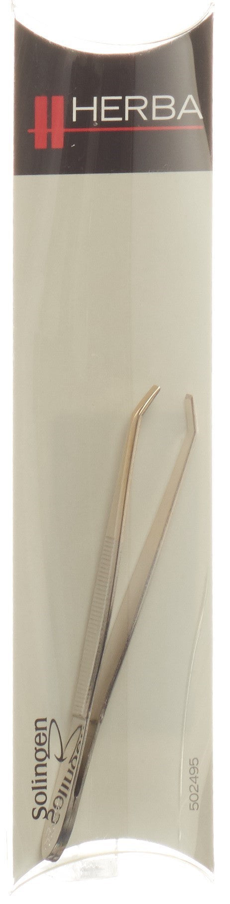 HERBA Pinzette 7.5cm Goldspitze 5360 (1 Stk)