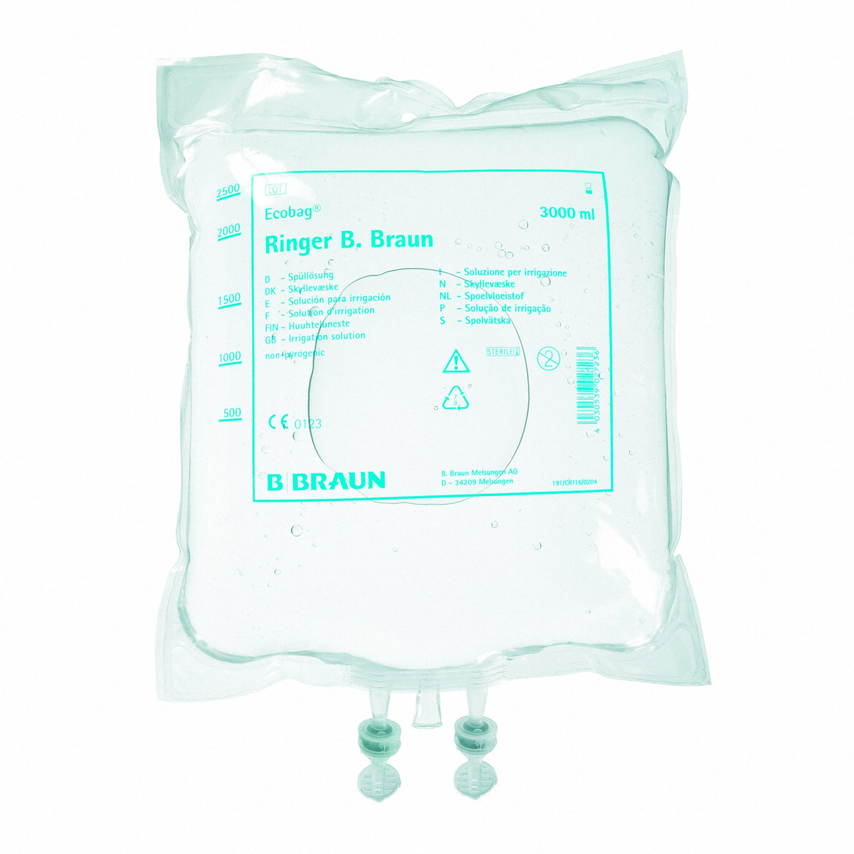 B. Braun Ringer Spüllösung Ecobag 3000ml (4 Stk)