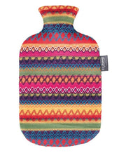 fashy Wärmeflasche 2 Liter mit Bezug Peru-Design (1 Stk)