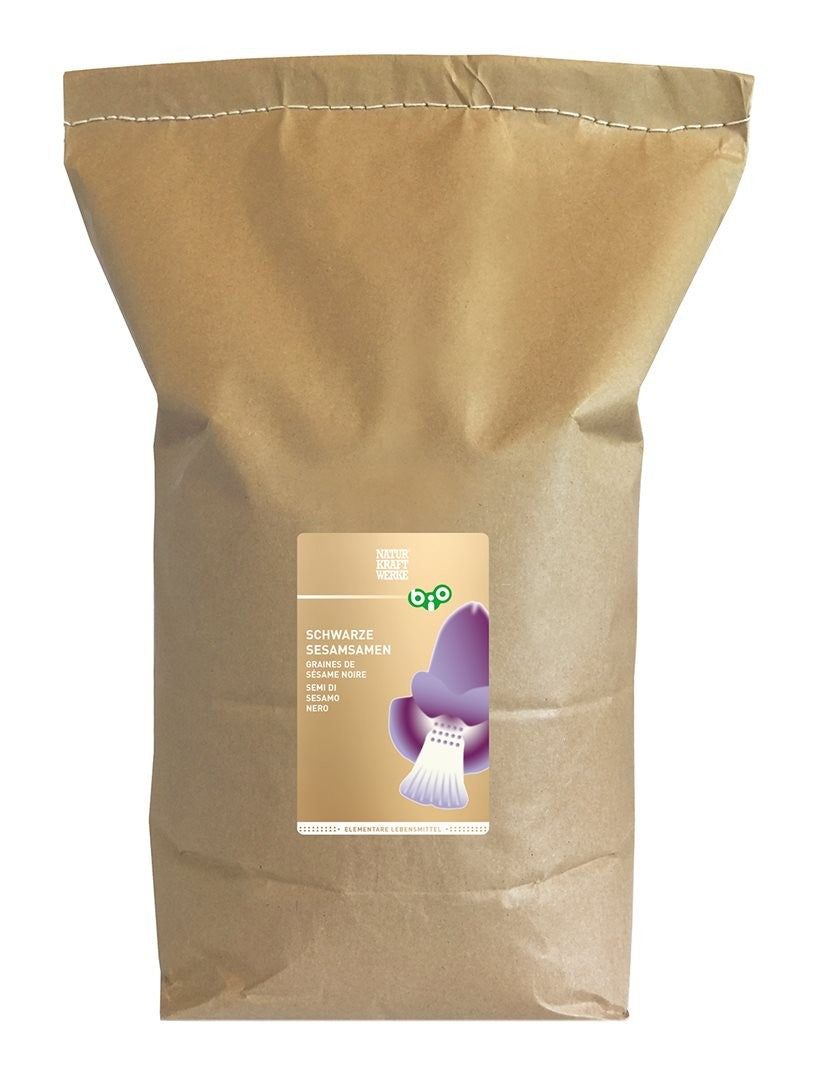 NATURKRAFTWERKE Schwarze Sesamsamen Bio (250g)