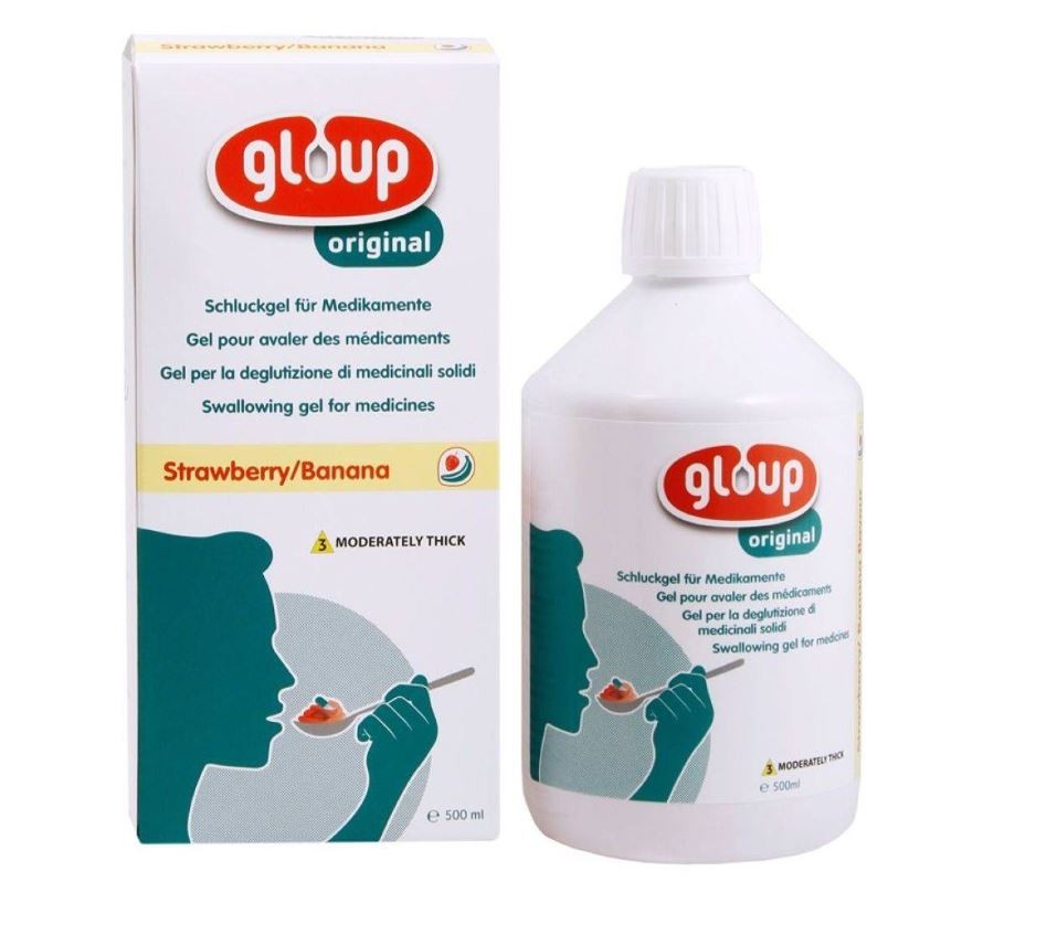 gloup Schluck Gel Original mit Erdbeer-Bananen Aroma (500ml)