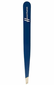 Hausmann Pinzette schräg blau (1 Stk)