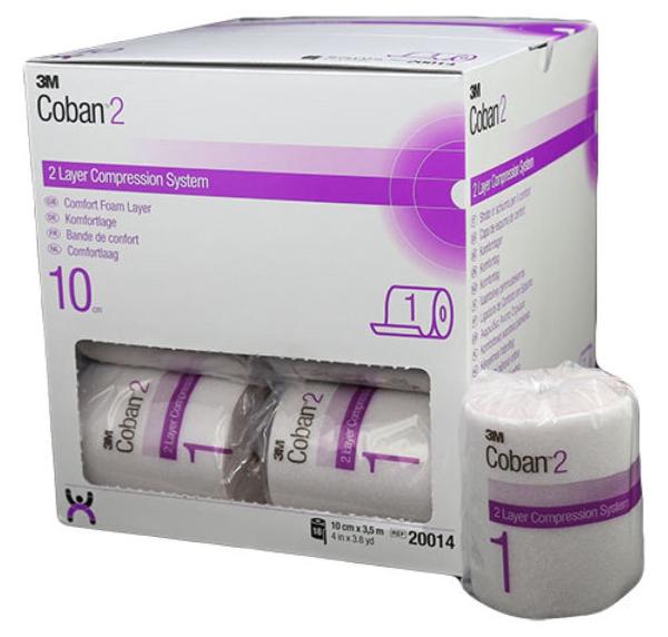 3M Coban 2 Lymph Comfort Layer 10cmx3.5m (18 pz)