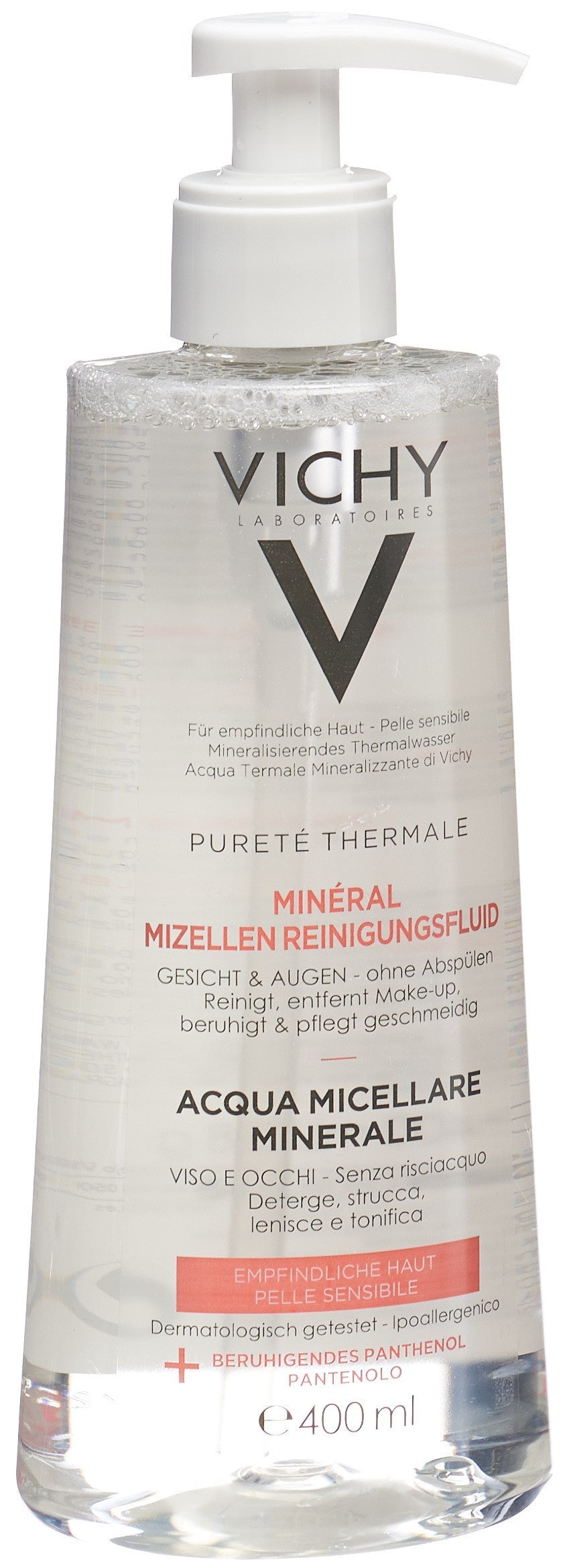 VICHY Pureté Thermale Mizellen Reinigungsfluid (400ml)