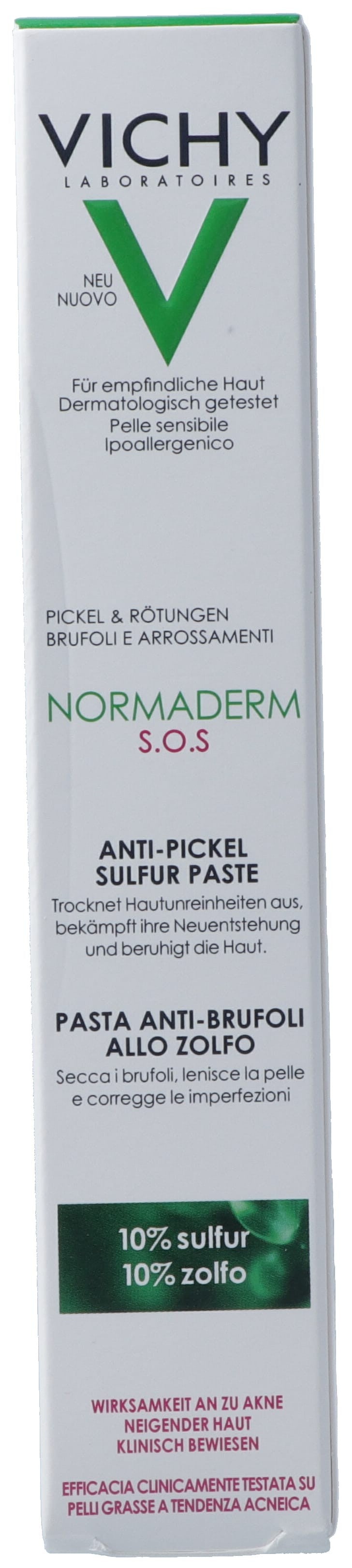 VICHY Normaderm SOS Schwefel-Antiknospe Paste (20ml)