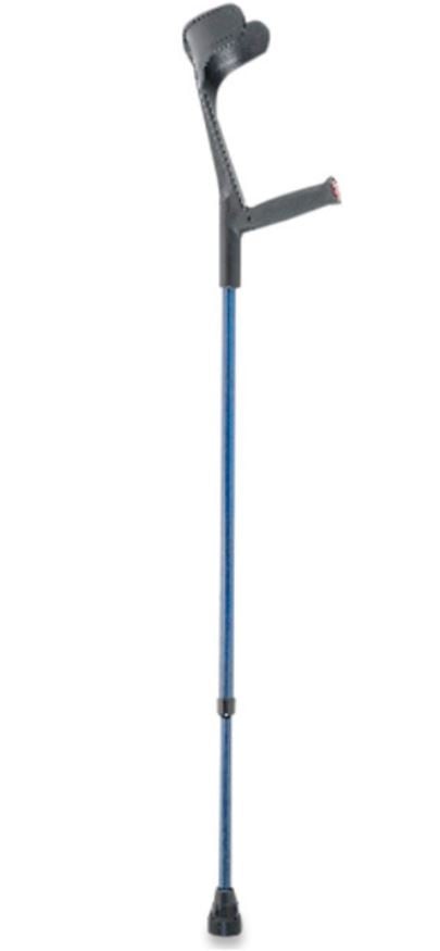 Sahag Krücken Ergoline Soft 76-96cm alu blau (1 Paar)