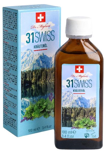OLIO 31 Original Swiss Huile d'Herbes (100ml)