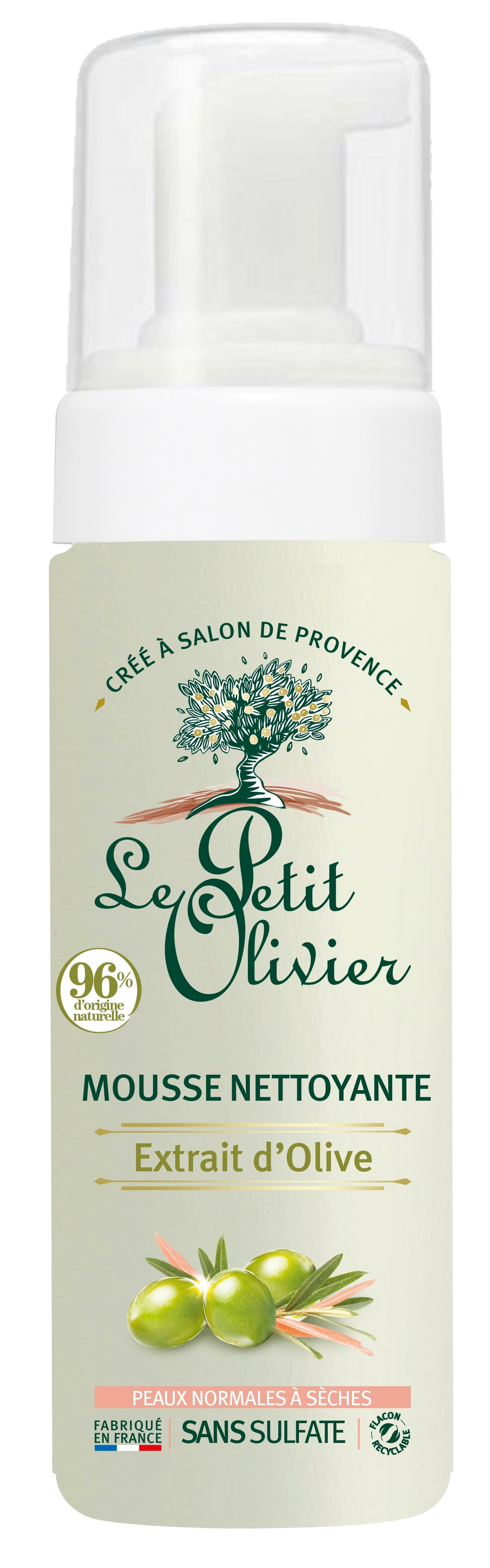 Le Petit Olivier Soothing Cleansing Foam Olive (150ml)