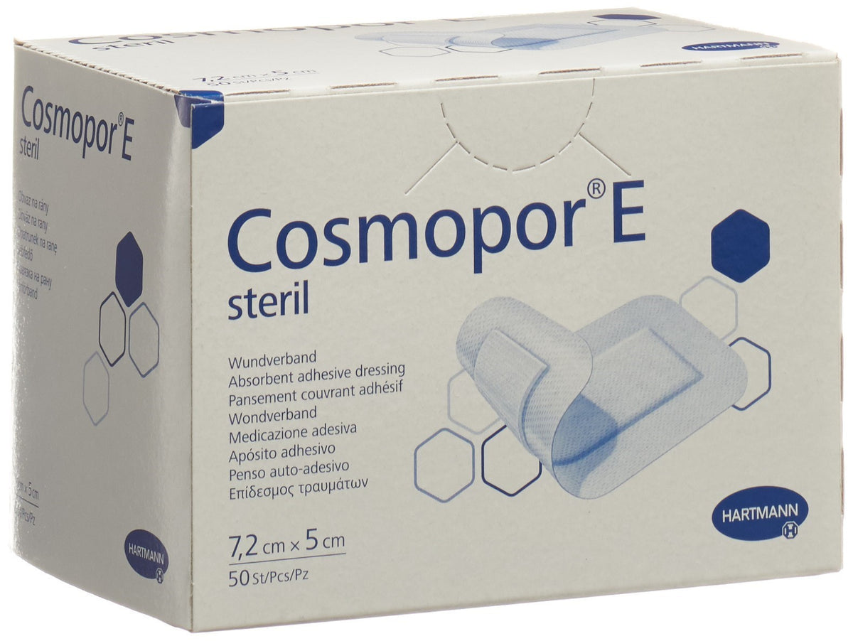 Cosmpor E Schnellverband 7.2cmx5cm steril (50 Stk)