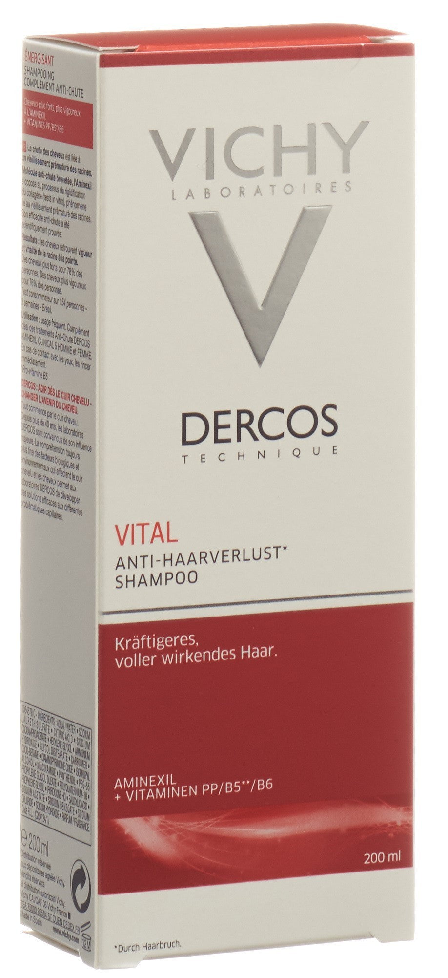 VICHY Dercos Vital Shampoo mit Aminexil (200ml)