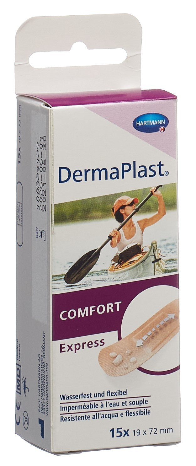DermaPlast COMFORT Express Strips 19x72mm (15 Stk)
