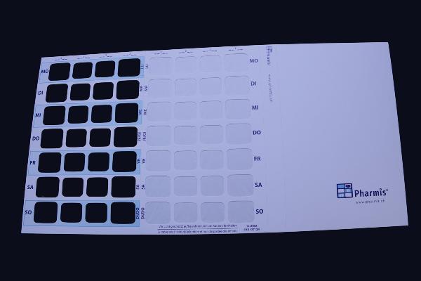 Pharmis Blisterkarten Cube (250 Stk)