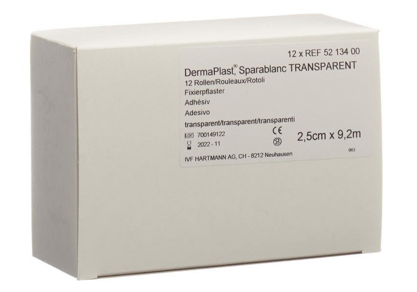 DermaPlast ISOPOR 2.5cmx9.2m Vlies (12 Stk)