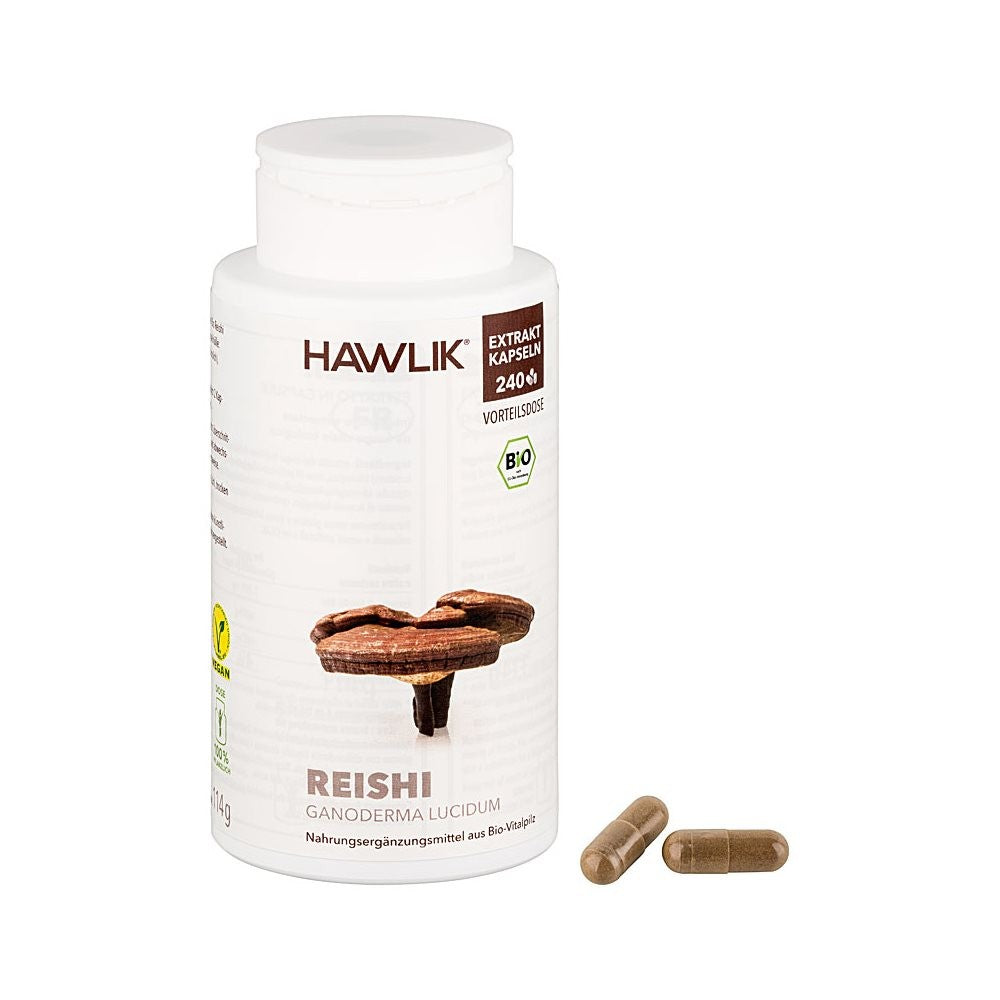 HAWLIK Reishi Extrakt Kapseln (240 Stk)