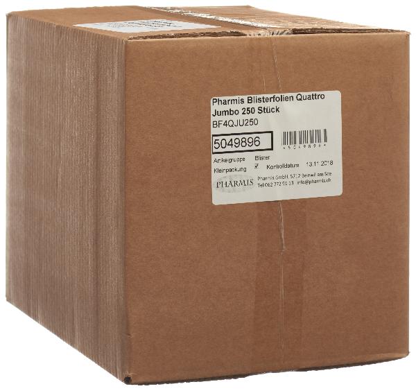 Pharmis Blisterfolien Quattro Jumbo (250 Stk)