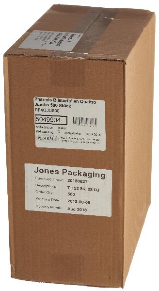 Pharmis Blisterfolien Quattro Jumbo (500 Stk)