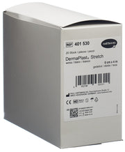 DermaPlast STRETCH Gazebinde 8cmx4m weiss (20 Stk)