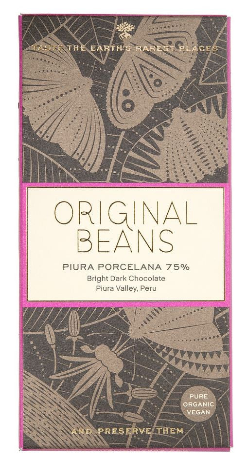 ORIGINAL BEANS Piura Porcelana Schokolade dunkel Bio (70g)