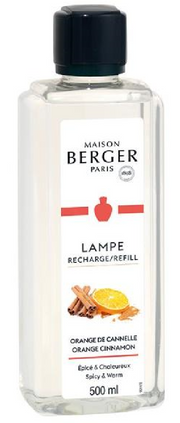MAISON BERGER Lampen Nachfüllung Orangen-Zimt (500ml)