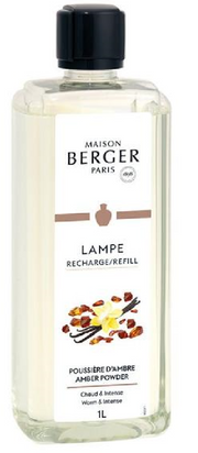 MAISON BERGER Lampen Nachfüllung Pudriger Amber (1L)
