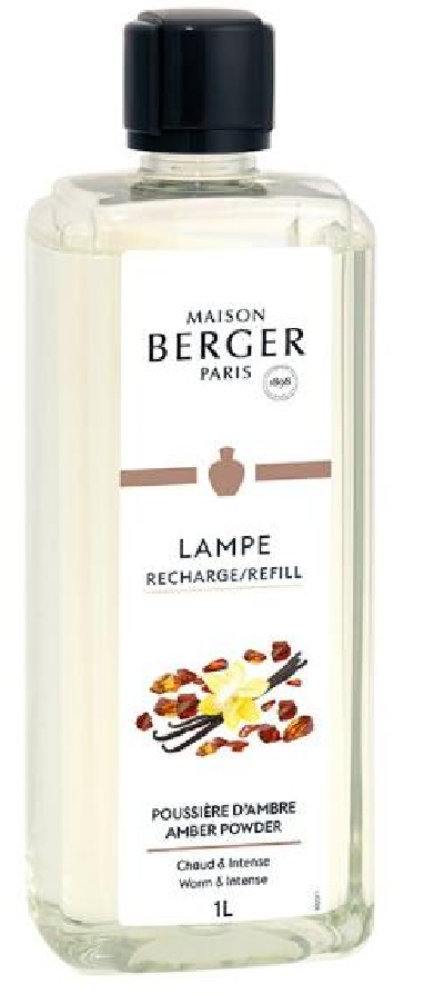 MAISON BERGER Lampen Nachfüllung Pudriger Amber (1L)