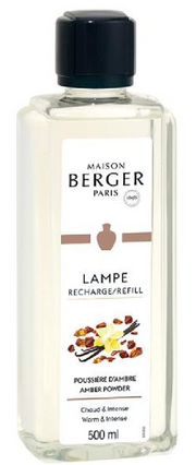 MAISON BERGER Lampen Nachfüllung Pudriger Amber (500ml)