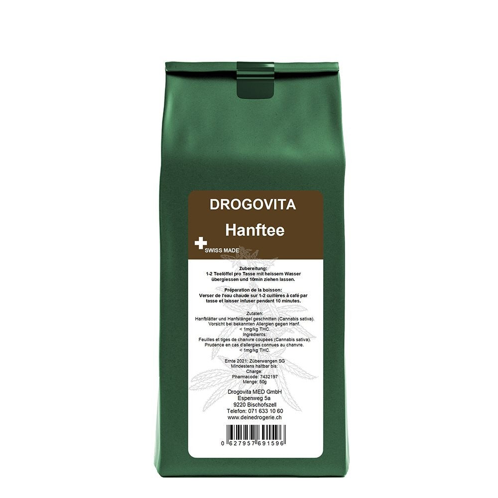 DROGOVITA Hanftee im Beutel (50g)