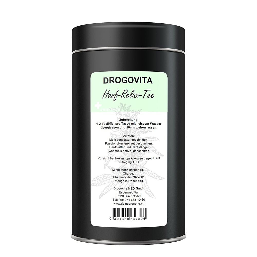DROGOVITA Hanf-Relax Tee Dose (65g)