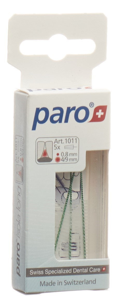 paro ISOLA LONG 4/9mm mittel grün konisch (5 Stk)