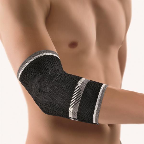 Bort Bendaggio per gomito EpiBasic XS nero con pelotte (1 pz)