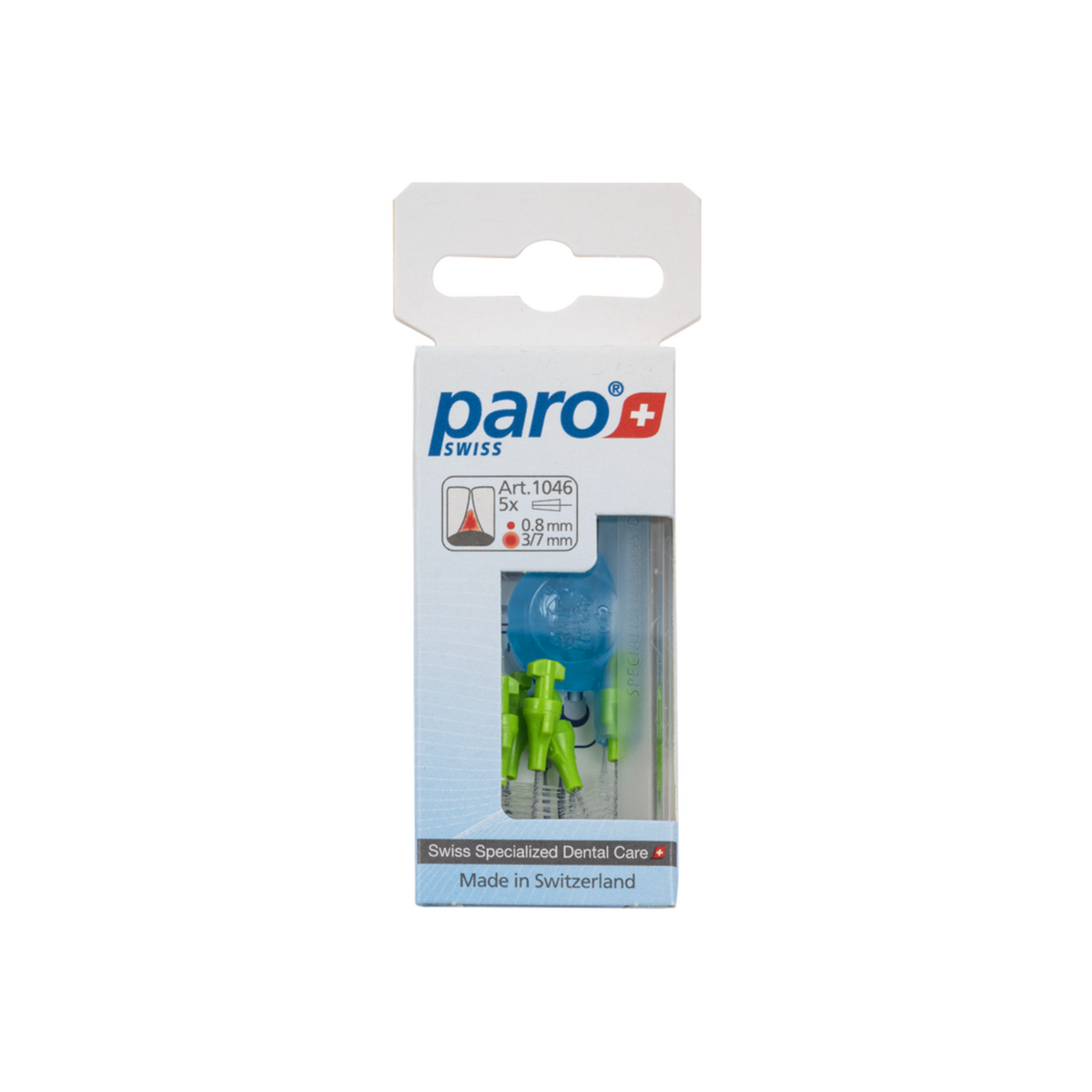 paro Isola F 3/7mm fein hellgrün konisch (5 Stk)