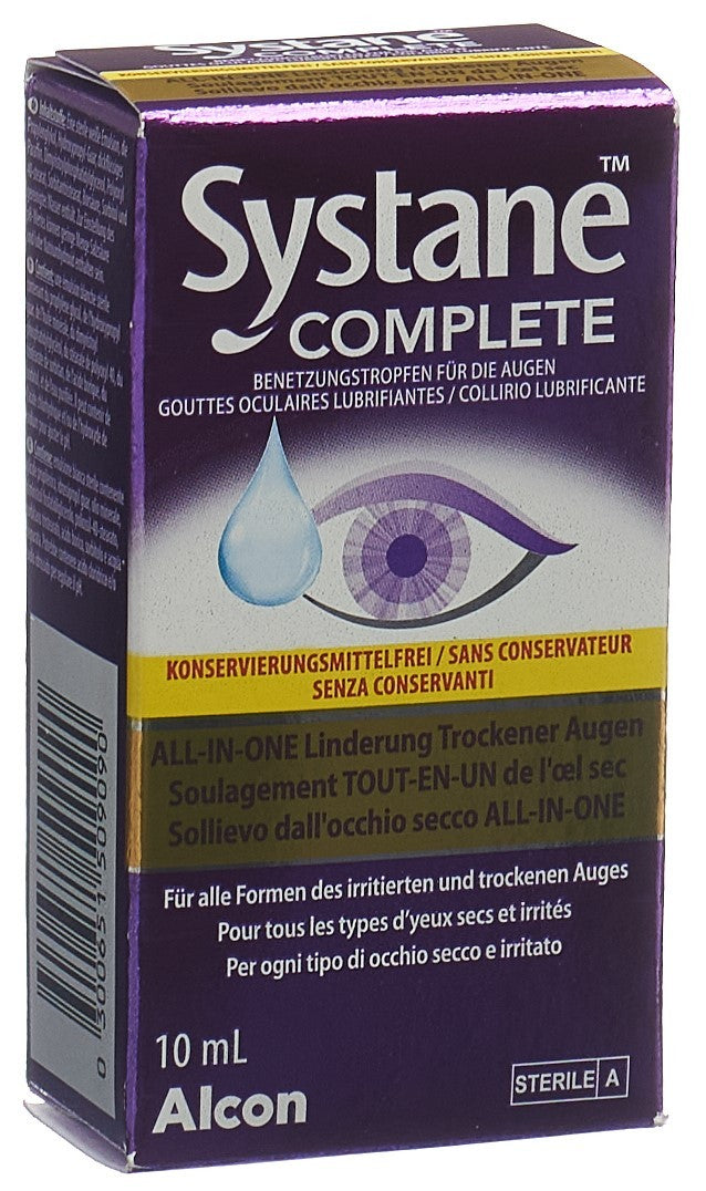 Systane Complete Benetzungstropfen ohne Konservierungsmittel (10ml)
