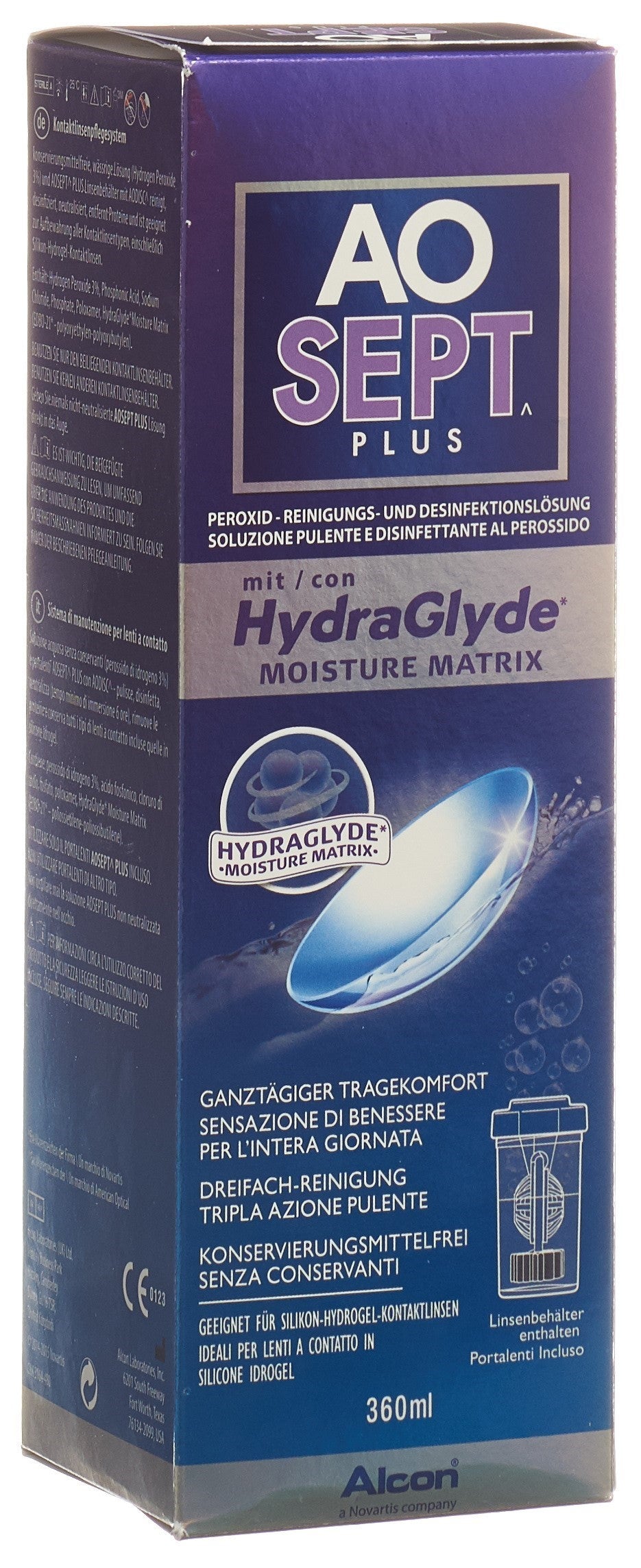 AOSEPT PLUS mit HydraGlyde (360ml)