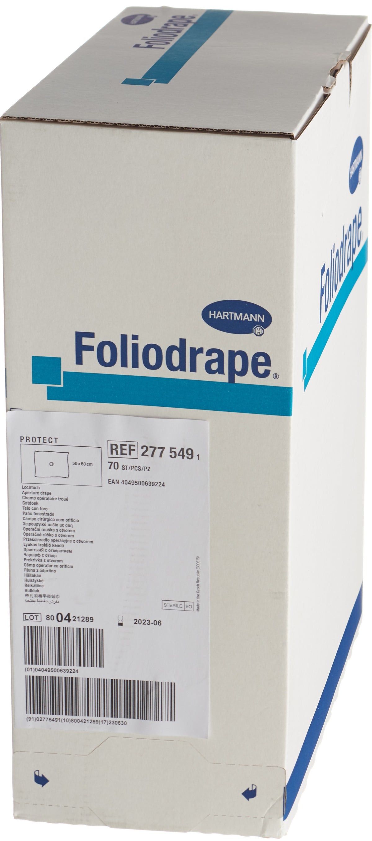 Foliodrape Protect Lochtuch 50x60/5cm (70 Stk)