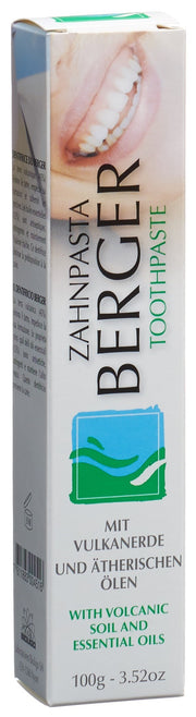 BERGER Zahnpasta mit Vulkanerde (100g)